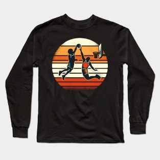 Slam Dunk Sunset Showdown Long Sleeve T-Shirt